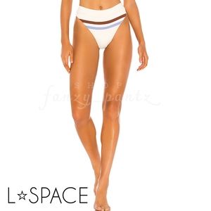 New L*space Wilson High Waist Cheeky Bikini Bottom